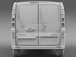 vauxhall vivaro ecoflex 2015 3D Model