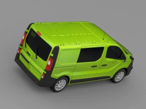 opel vivaro multivan ecoflex 2015 3D Model