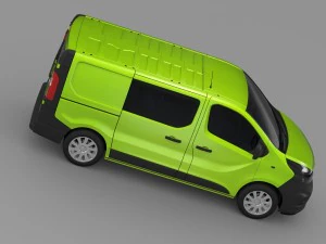 opel vivaro multivan ecoflex 2015 3D Model