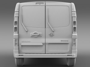 opel vivaro multivan ecoflex 2015 3Dモデル