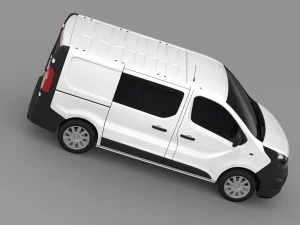 vauxhall vivaro multivan ecoflex 2015 3D Model