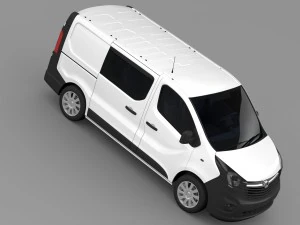 vauxhall vivaro multivan ecoflex 2015 3D Model