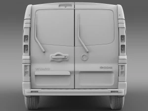 vauxhall vivaro multivan ecoflex 2015 3D Model