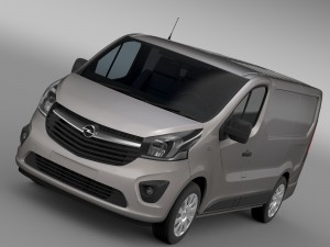 opel vivaro van 2015 3D-Modell