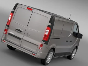 opel vivaro van 2015 3D Model