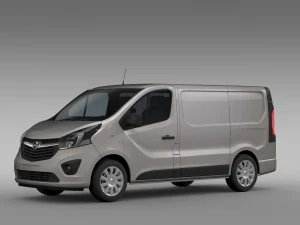 opel vivaro van 2015 3D Model