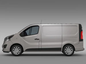 opel vivaro van 2015 3D Model