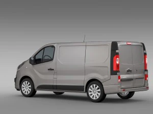 opel vivaro van 2015 3D Model
