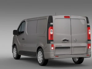 opel vivaro van 2015 3D Model