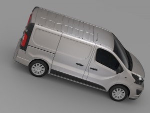 opel vivaro van 2015 Modelo 3D