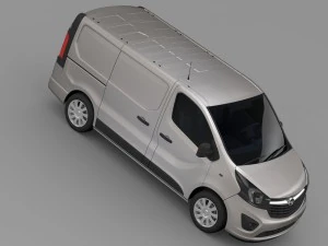 opel vivaro van 2015 3D Model