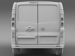 opel vivaro van 2015 3D Model