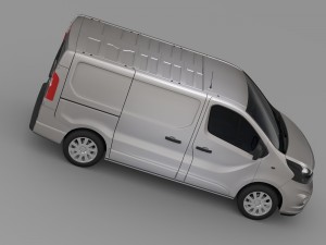 vauxhall vivaro van biturbo 2015 3D Model