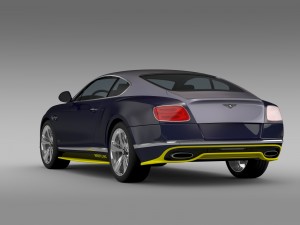 bentley continental gt speed breitling jet team Modèle 3D
