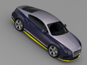 bentley continental gt speed breitling jet team Modèle 3D