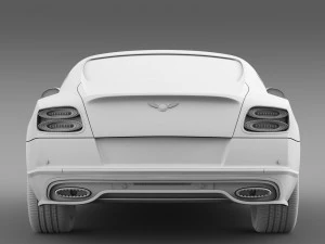 bentley continental gt speed breitling jet team 3D Model