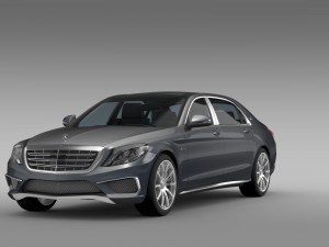amg mercedes maybach x222 2015 Modelo 3D