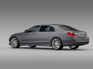amg mercedes maybach x222 2015 Modelo 3D