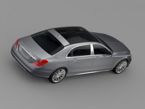 amg mercedes maybach x222 2015 Modelo 3D