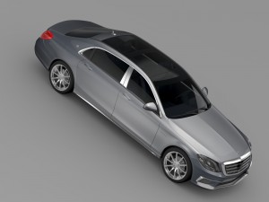amg mercedes maybach x222 2015 Modelo 3D