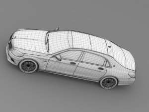 amg mercedes maybach x222 2015 Modelo 3D