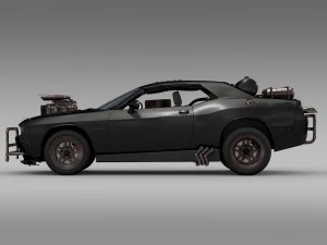 pencegat pertarungan gila max dodge penantang 2015 Model 3D