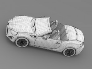 scion fr s cabrio 2015 Modello 3D