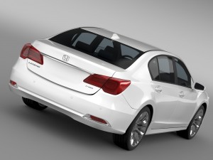 honda legend 2015 3D Model