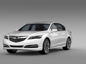honda legend 2015 3D Model