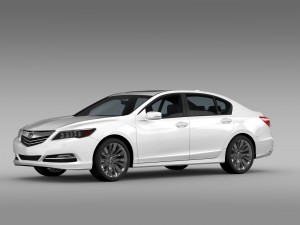 honda legend 2015 3D Model