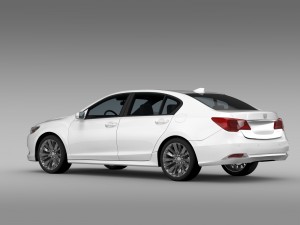 honda legend 2015 3D Model