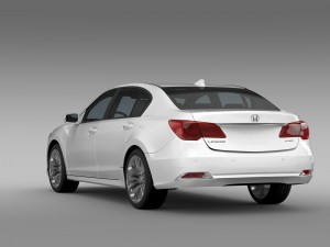 honda legend 2015 3D Model