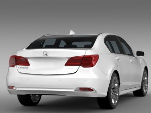 honda legend 2015 3D Model