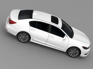honda legend 2015 3D Model