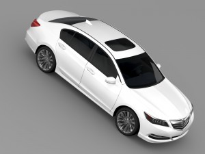 honda legend 2015 3D Model