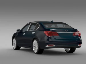 honda legend hybrid 2015 3D Model