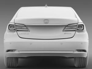 honda legend hybrid 2015 3D Model