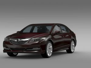 acura rlx 2015 3D Model
