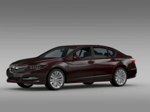 acura rlx 2015 3D Model