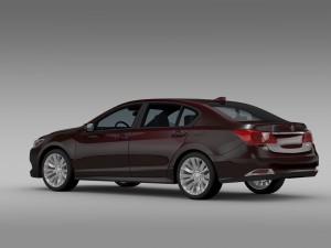 acura rlx 2015 3D Модель