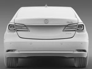 acura rlx 2015 3D Model