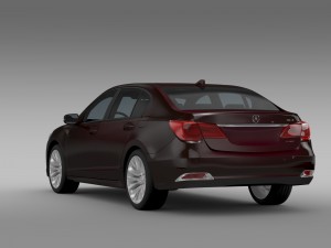 acura rlx 2015 3D Модель