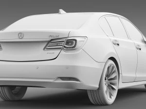 acura rlx 2015 3D Model