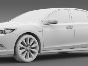 acura rlx sh awd 2015 3D 模型