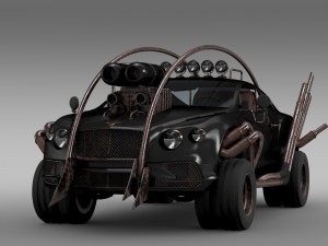 mad max grizzly bentley continental gt 2015 3Dモデル