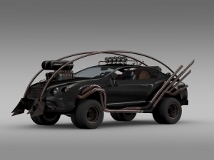 mad max grizzly bentley continental gt 2015 3Dモデル