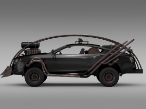 mad max grizzly bentley continental gt 2015 3Dモデル