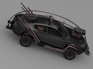 mad max grizzly bentley continental gt 2015 3Dモデル