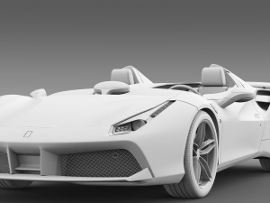 ferrari 488 speedster 2016 3D Model
