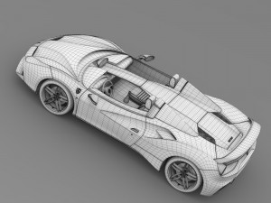 ferrari 488 speedster 2016 3D Model